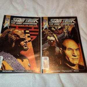 Star Trek The Next Generation Wildstorm Comics Perchance To Dream 2000 Throwback